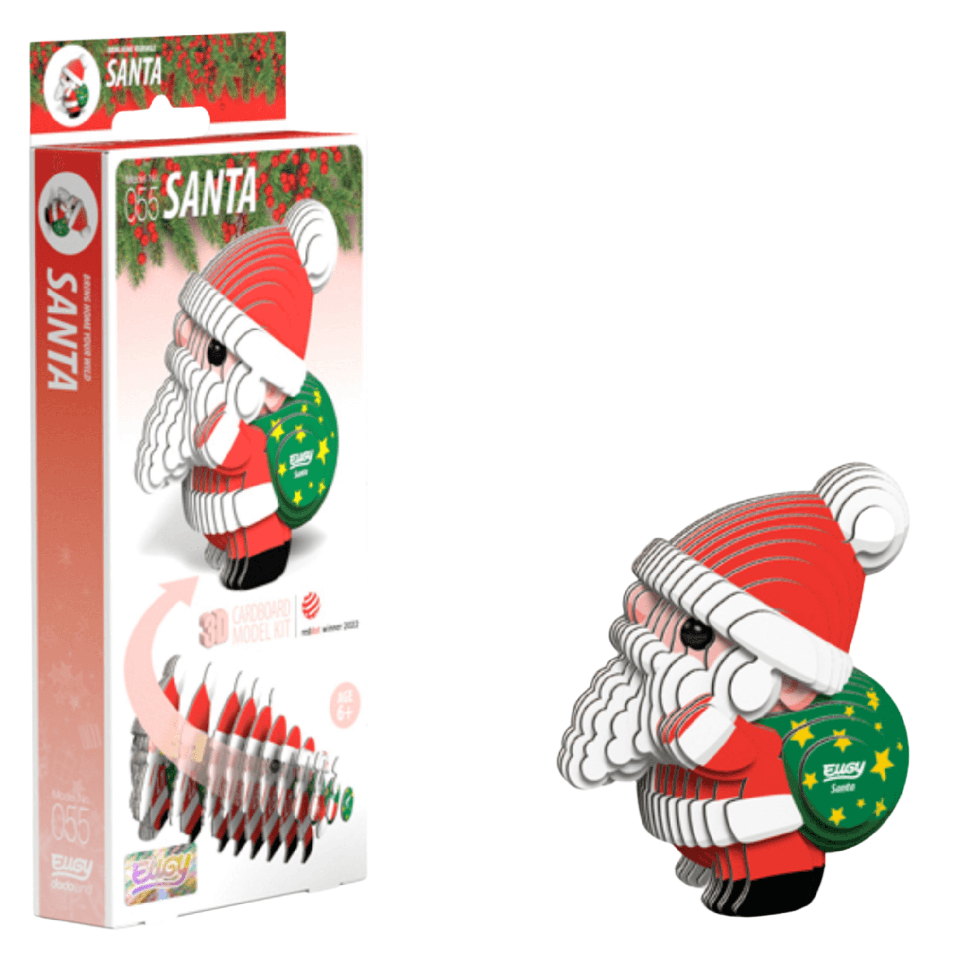 Santa 3D Craft Kit