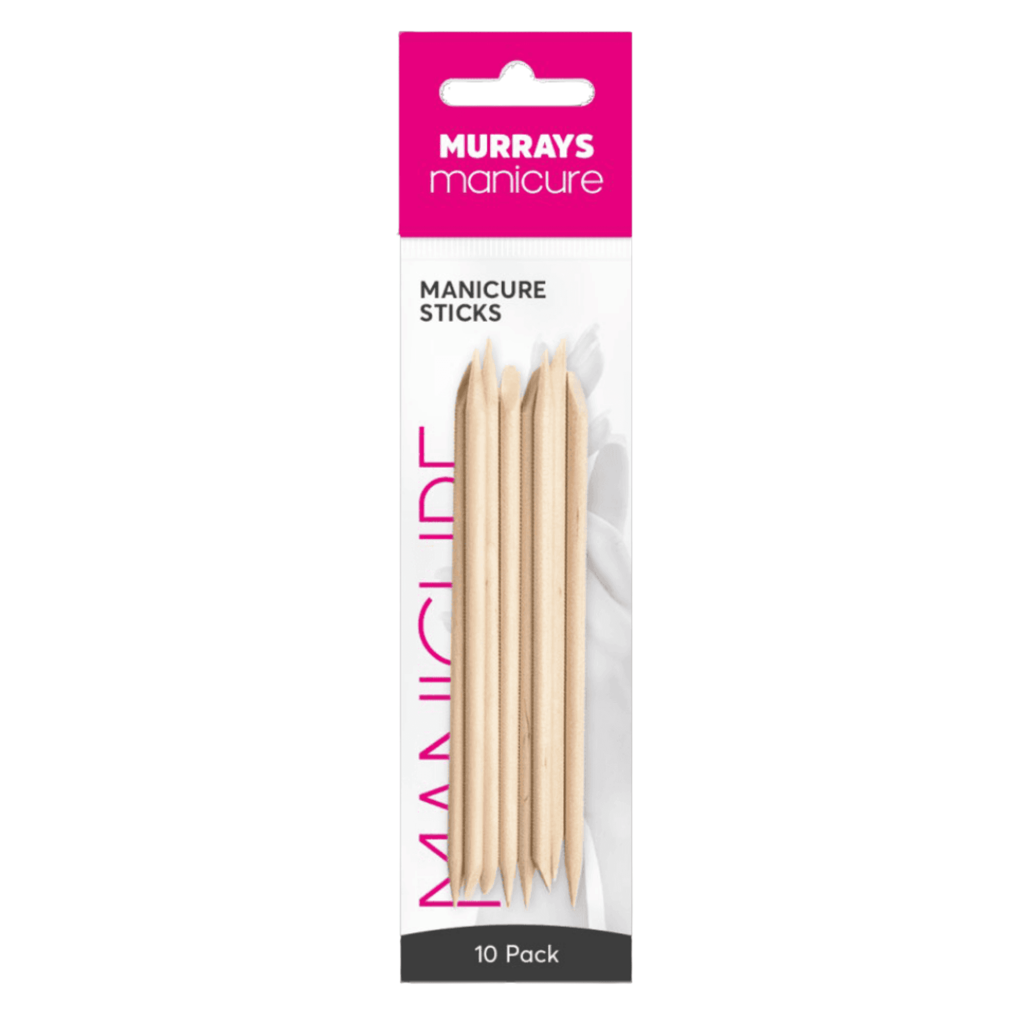 Murrays Manicure Sticks 10's