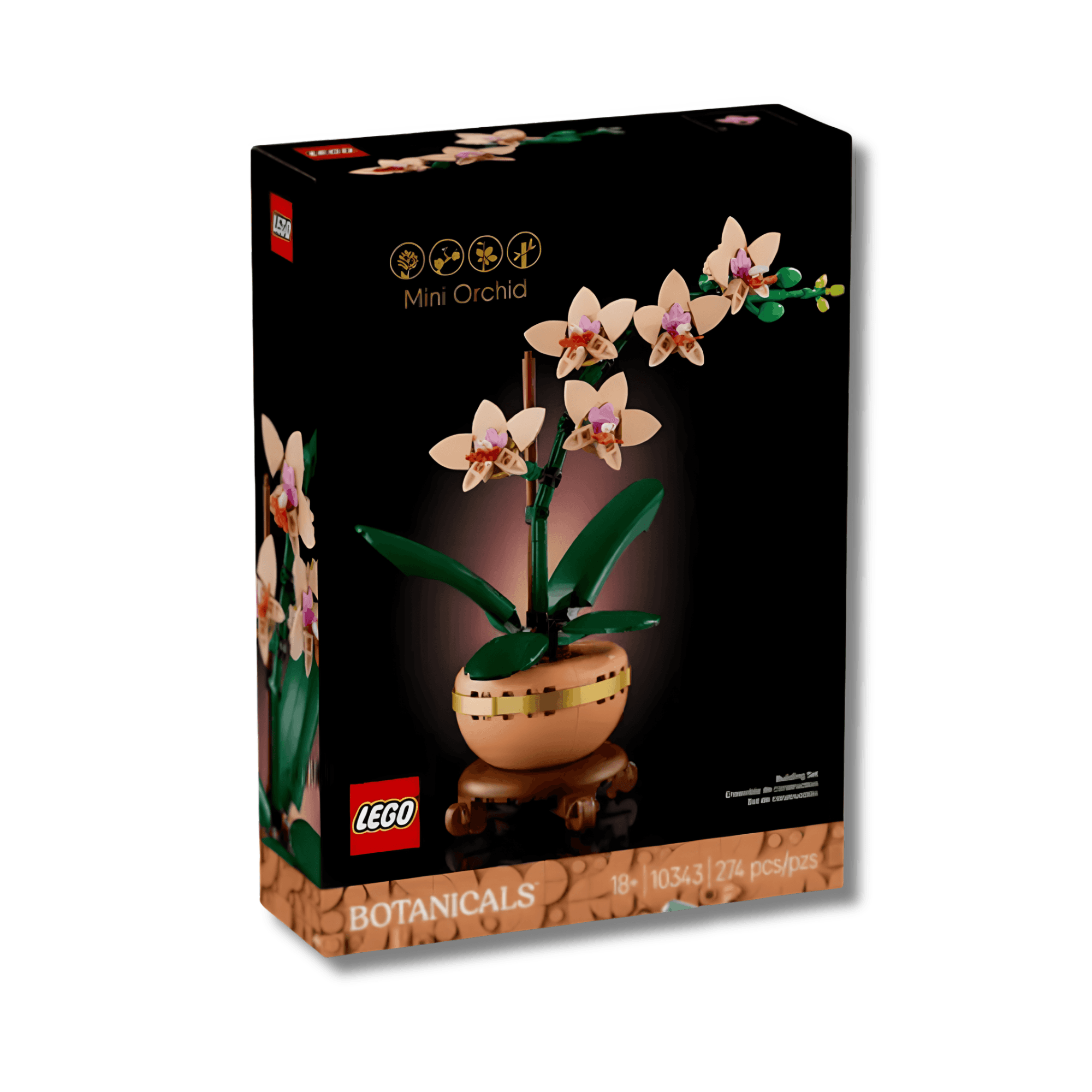 LEGO Botanicals – Mini Orchid (274 Pieces)