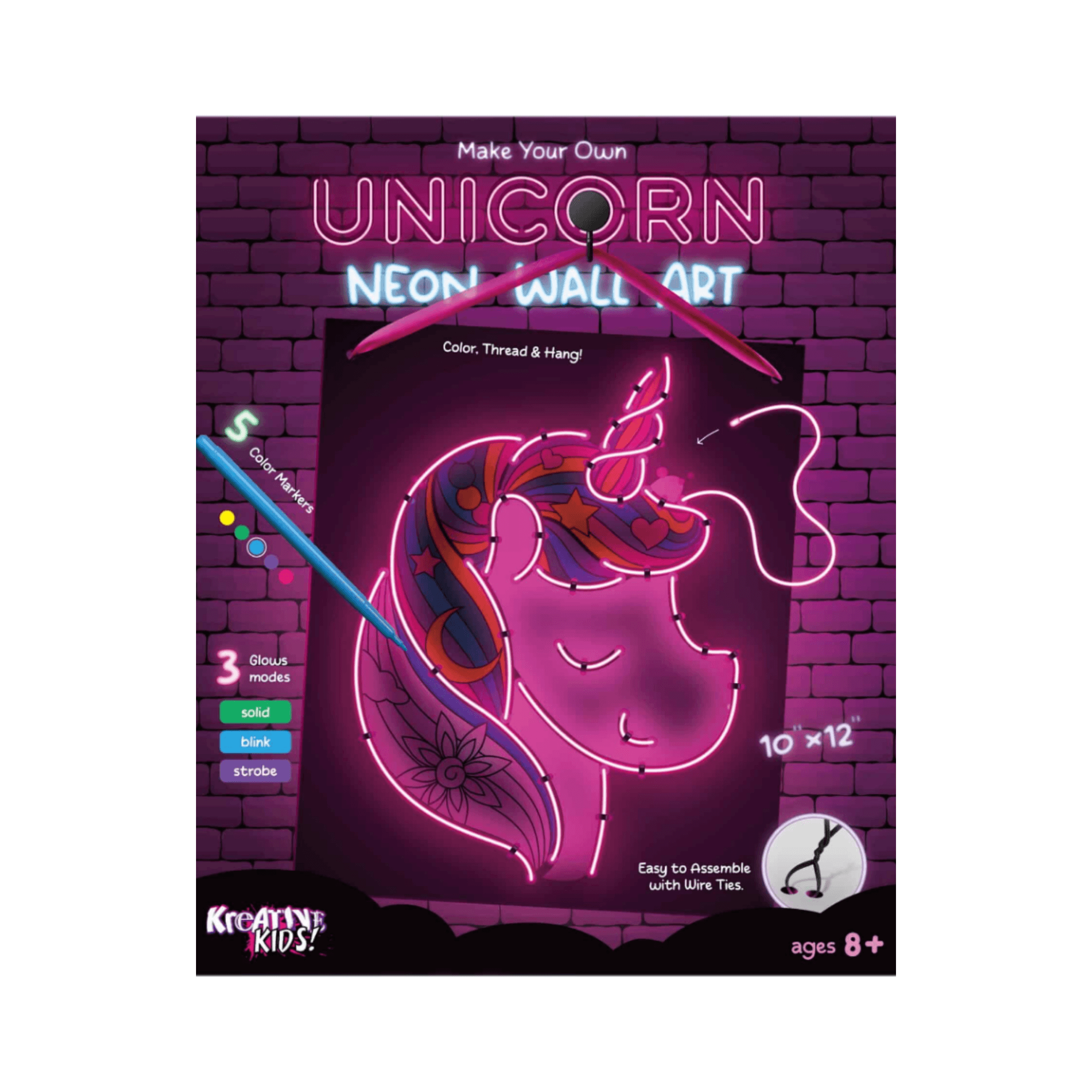 Unicorn Neon Wall Art DIY Kit
