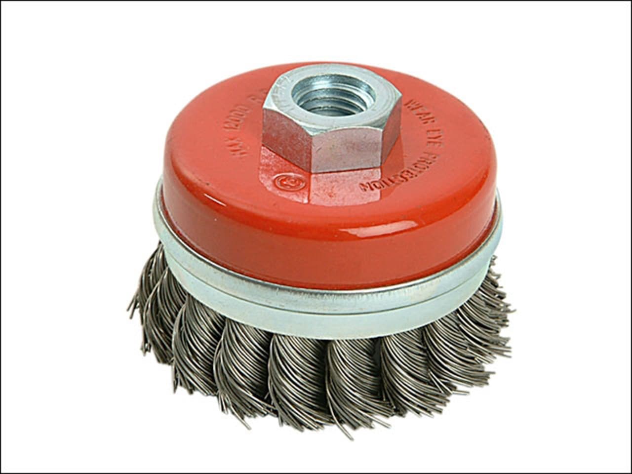 X36080 M14 Twist Knot Wire Cup Brush 65mm