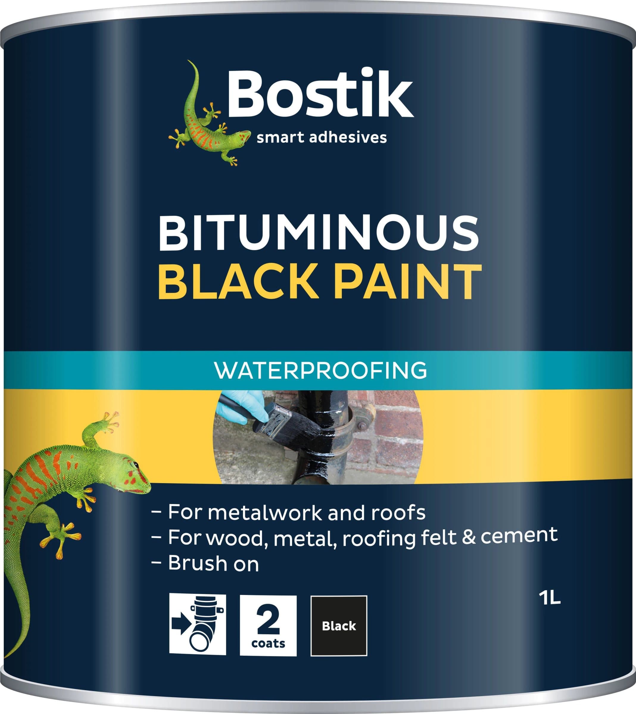 Bituminous Black Paint 1 Litre