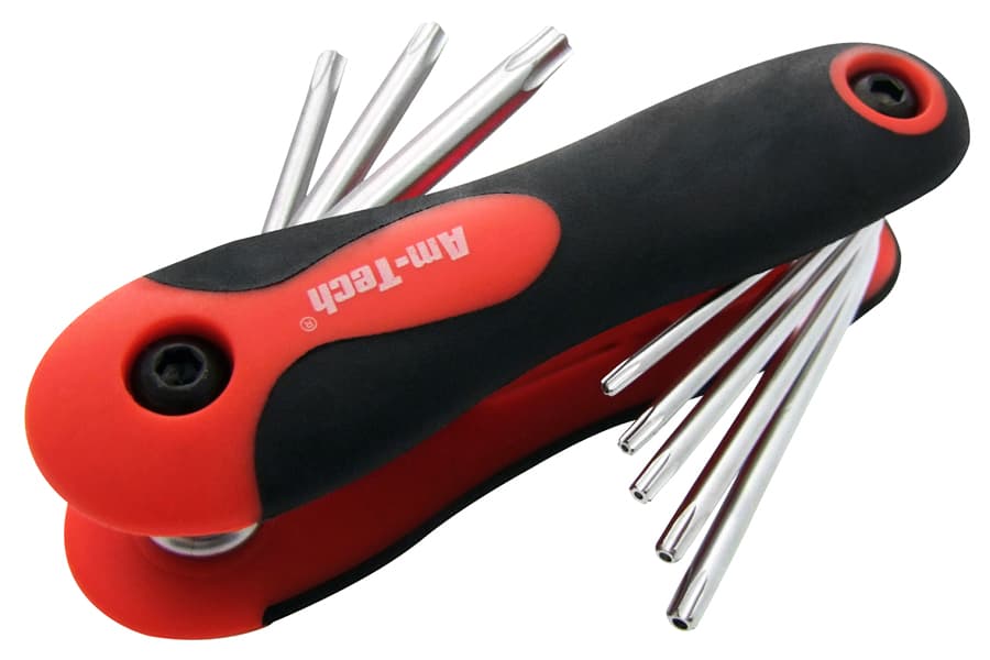 8pc Folding Torx Key Set
