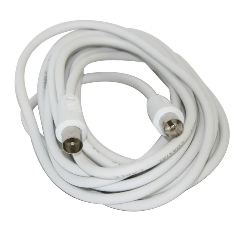TV Fly Lead Plug-Plug 2 Metre