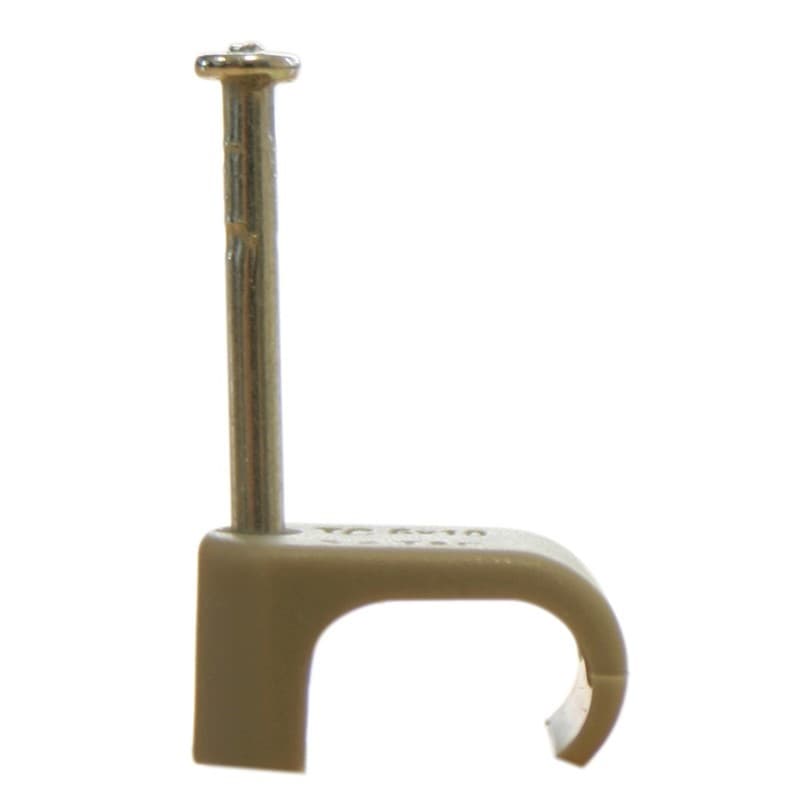 Cable Clips T&E 2.5mm Grey Pk100