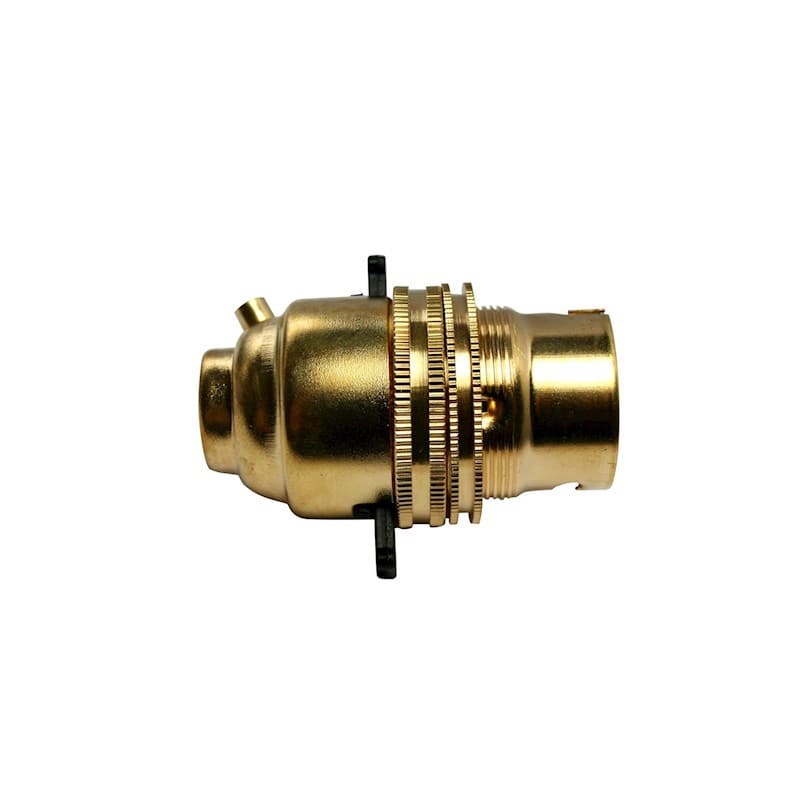 Push Bar Lamp Holder Brass