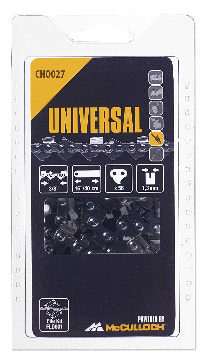 Universal Chainsaw Chain 16"/40cm 56Links 3/8" Low Profile