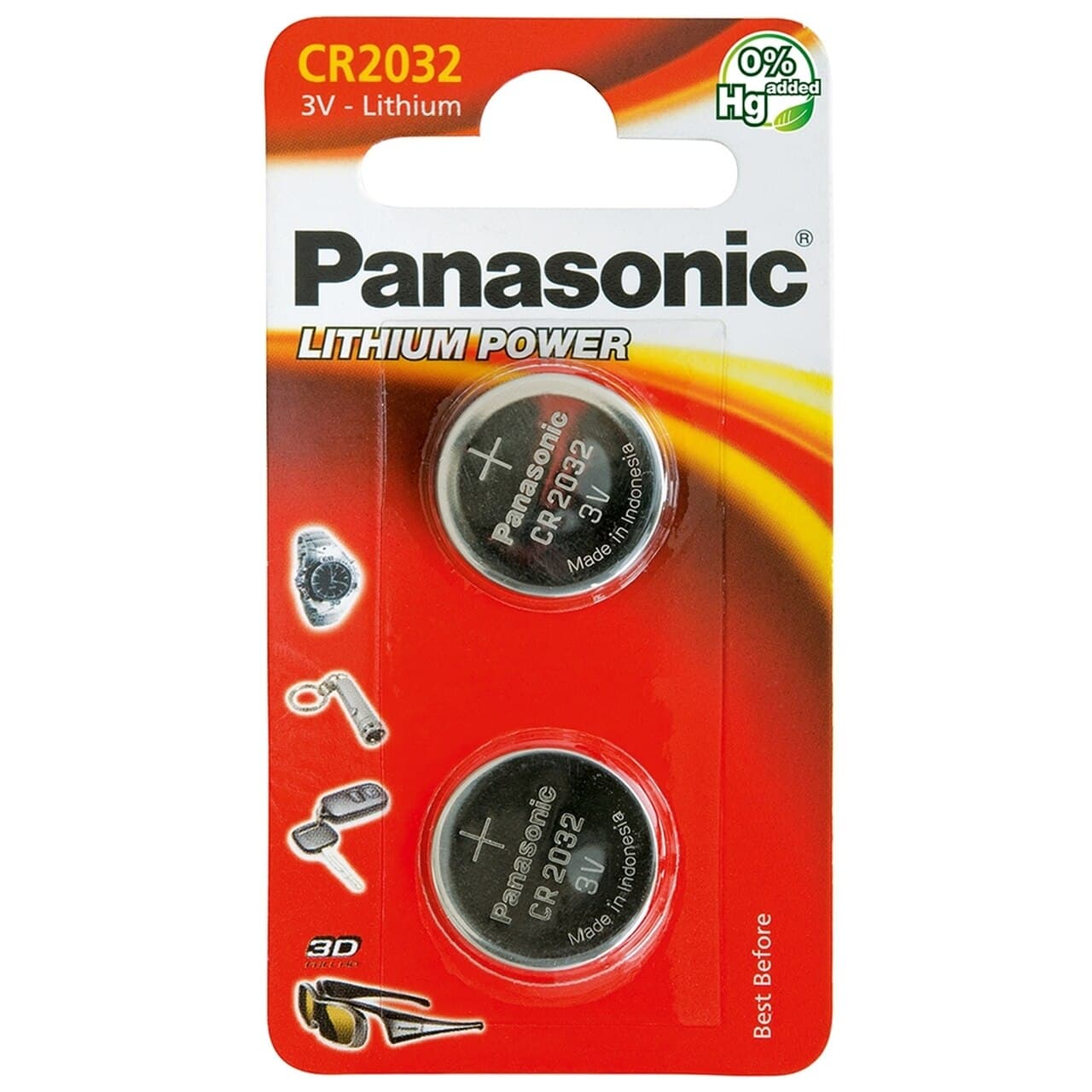 Cell Battery CR2032 Pack 2