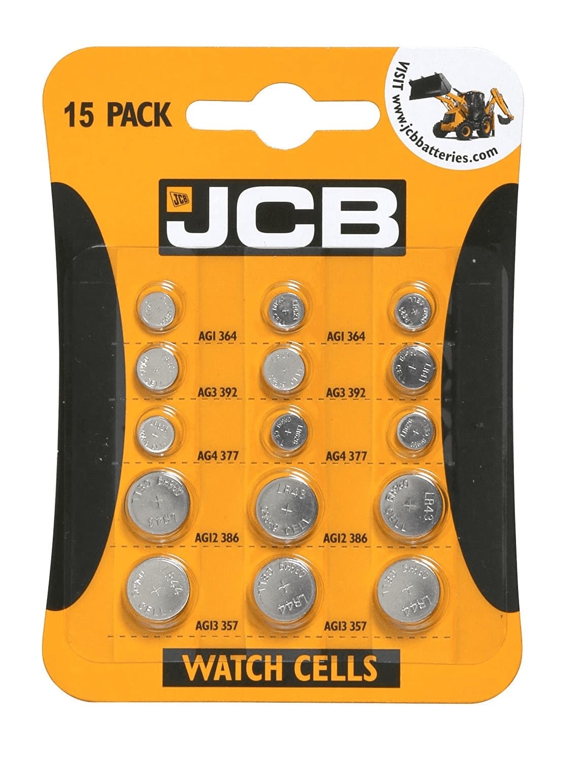 Assorted Batteries Pack 15