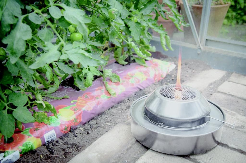 Cold Frame Paraffin Heater