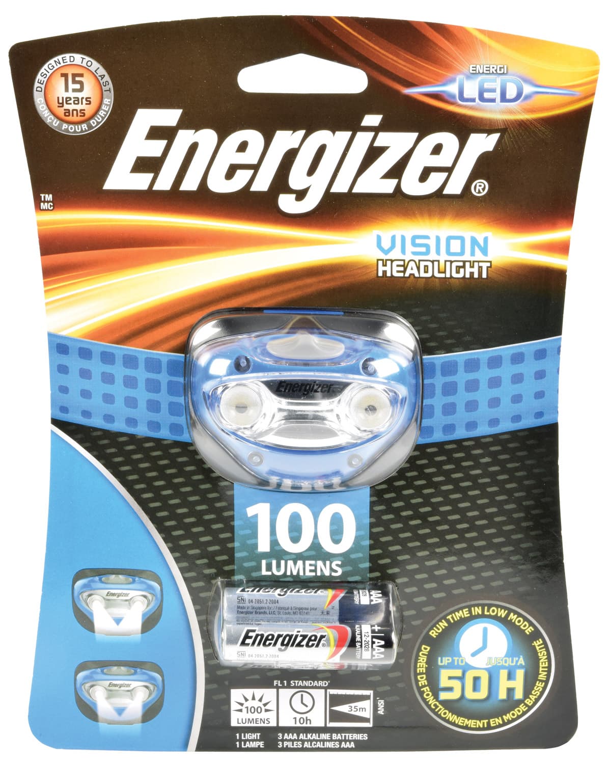 Vision Headlight 100 Lumen