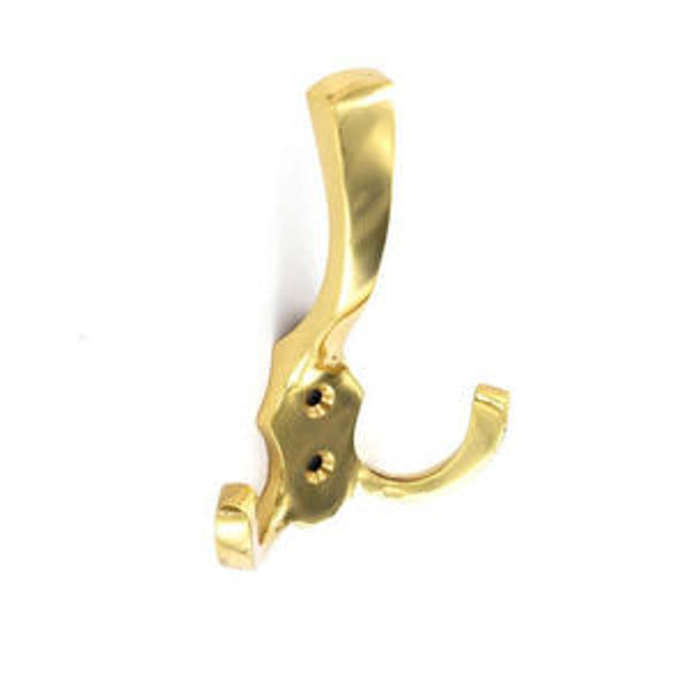 Hat & Coat Hook 125mm Brass