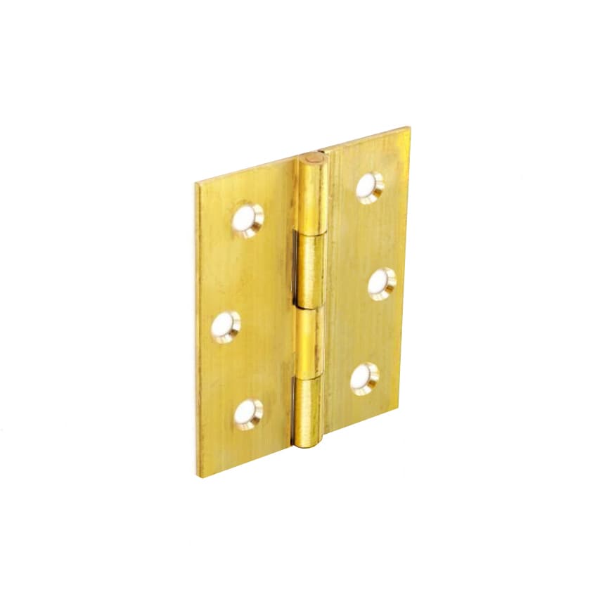 Butt Hinges Brass Self Colour (Pair)
