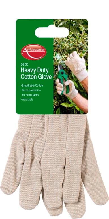 Cotton Gloves Heavy Duty